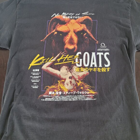Rucking Fotten "Kill Her Goats" Horror Movie T-Shirt - Size Large - Picture 3 of 5